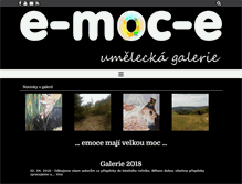 Tablet Screenshot of e-moc-e.cz